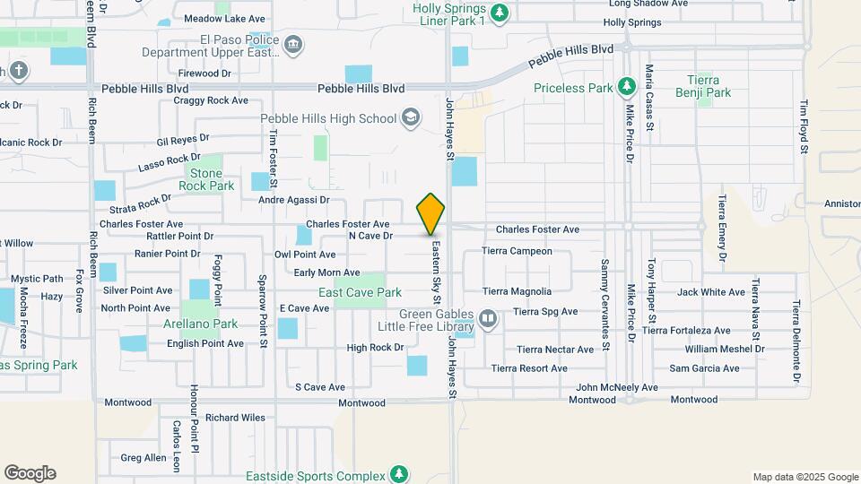 14388 N Cave Dr Map and Location Details