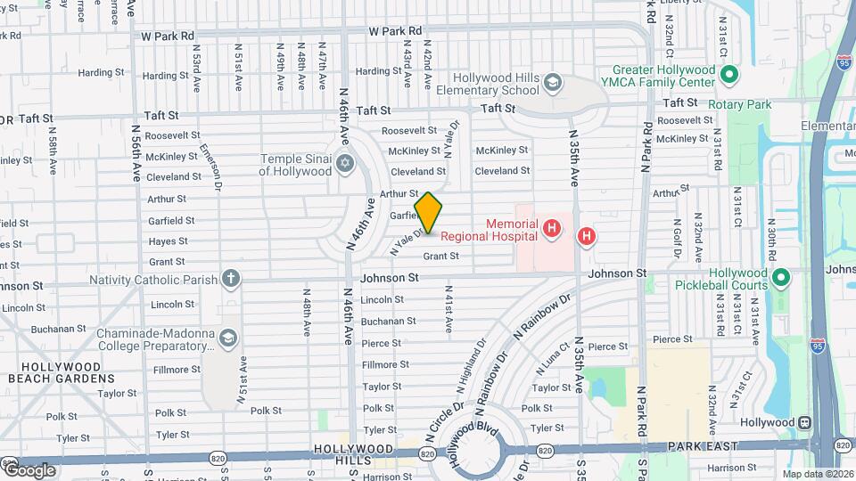 4200 Hayes St Mapa y Detalles de la Ubicación
