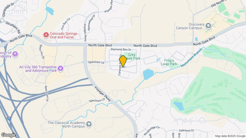 964 Diamond Rim Dr Map and Location Details