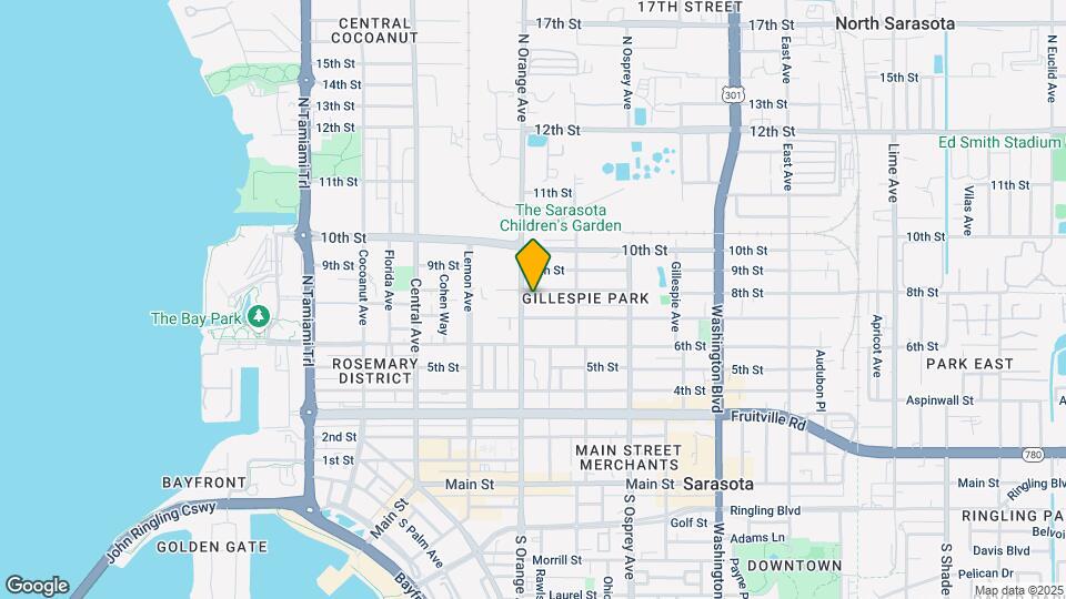 1600 8th St Map and Location Details