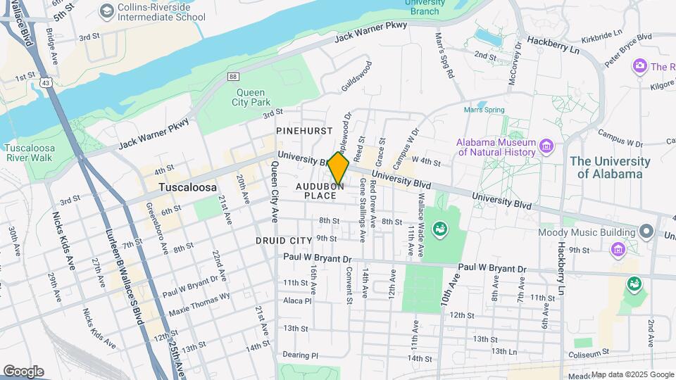 1421 6th St Map and Location Details