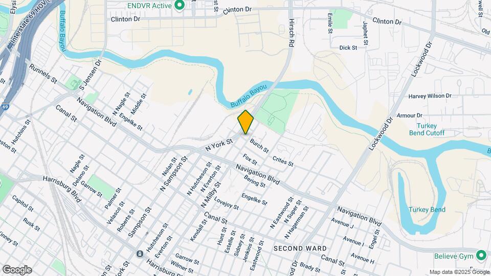 601 N Milby St Map and Location Details