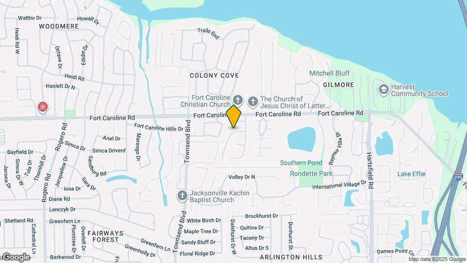 7634 Rain Forest Dr W Map and Location Details