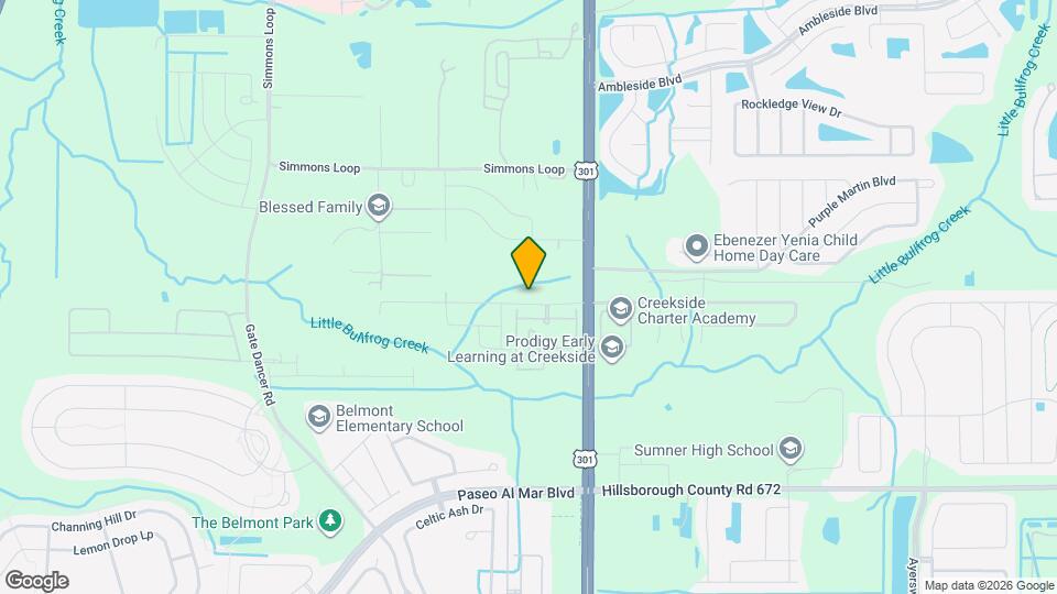 10432 Shady Preserve Dr Map and Location Details