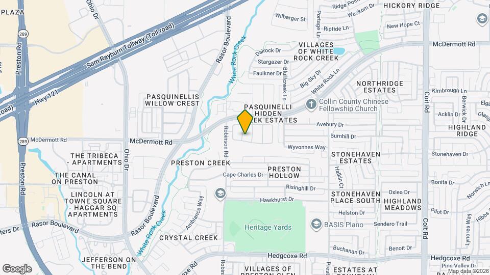 8500 Brompton Dr Map and Location Details