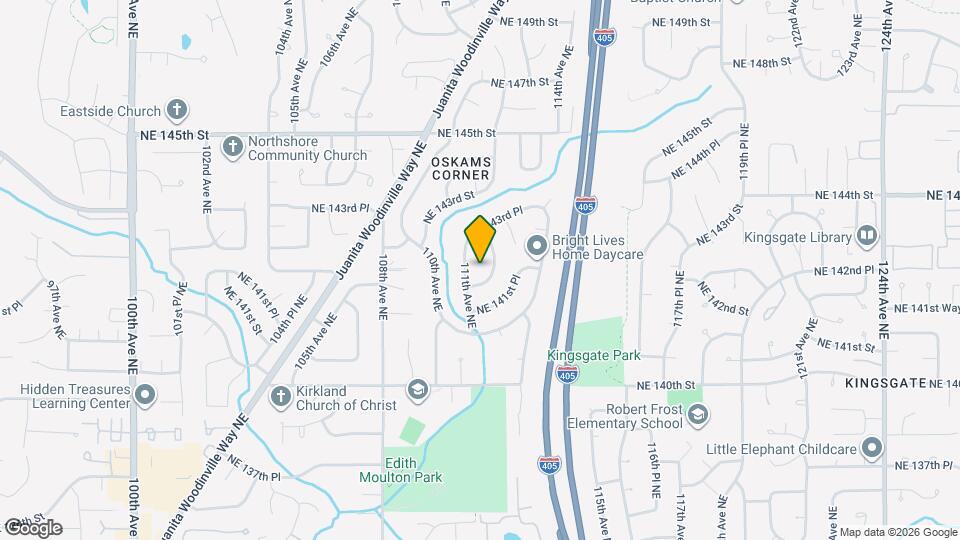 14219 112th Ave NE Map and Location Details