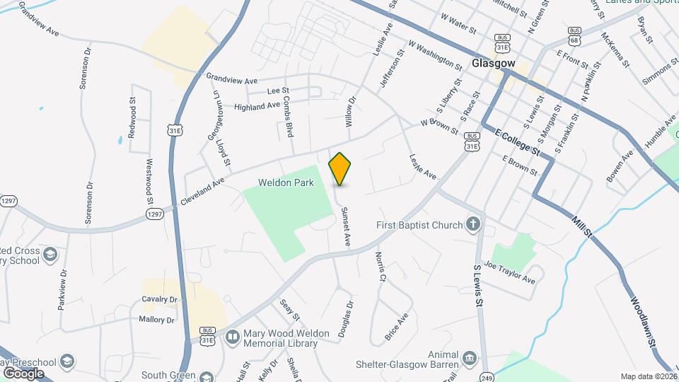 207 Sunset Ave Map and Location Details