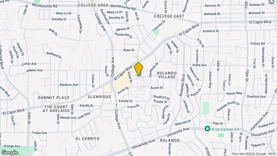 6250-6264 Stanley Ave Mapa y Detalles de la Ubicación