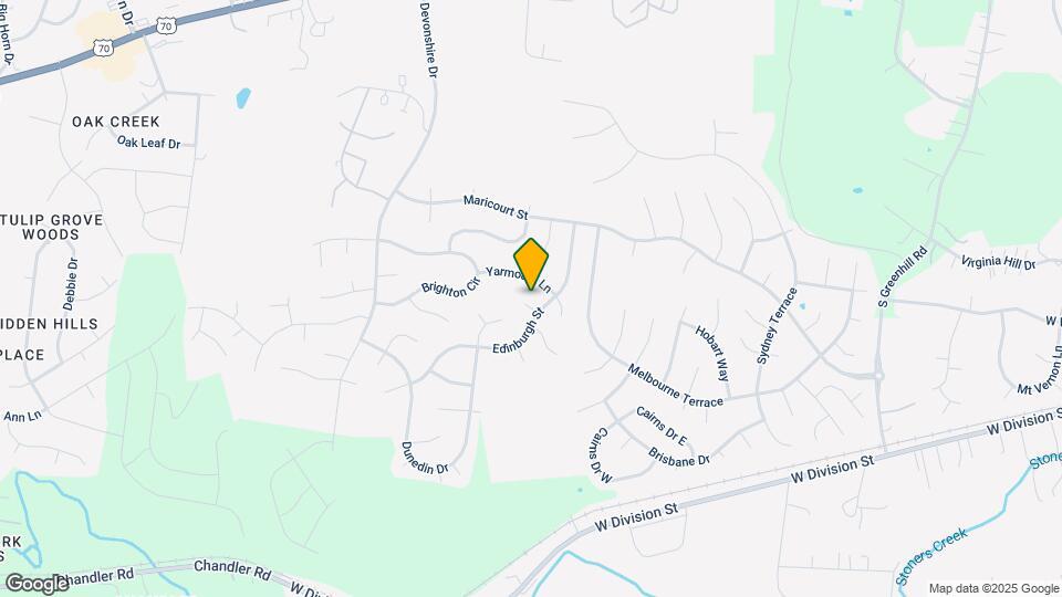 3602 Sussex Ct Map and Location Details