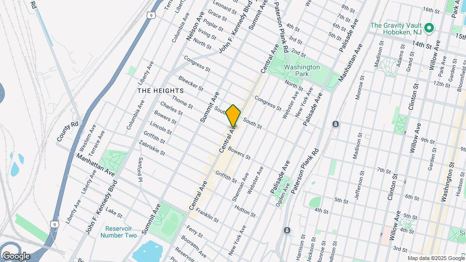 400 Central Ave Map and Location Details