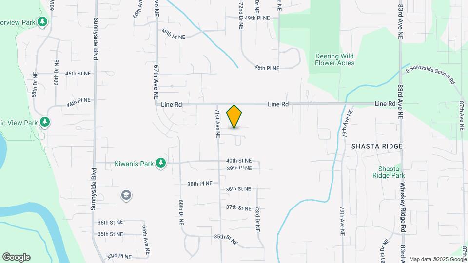 7206 42nd Pl NE Mapa y Detalles de la Ubicación