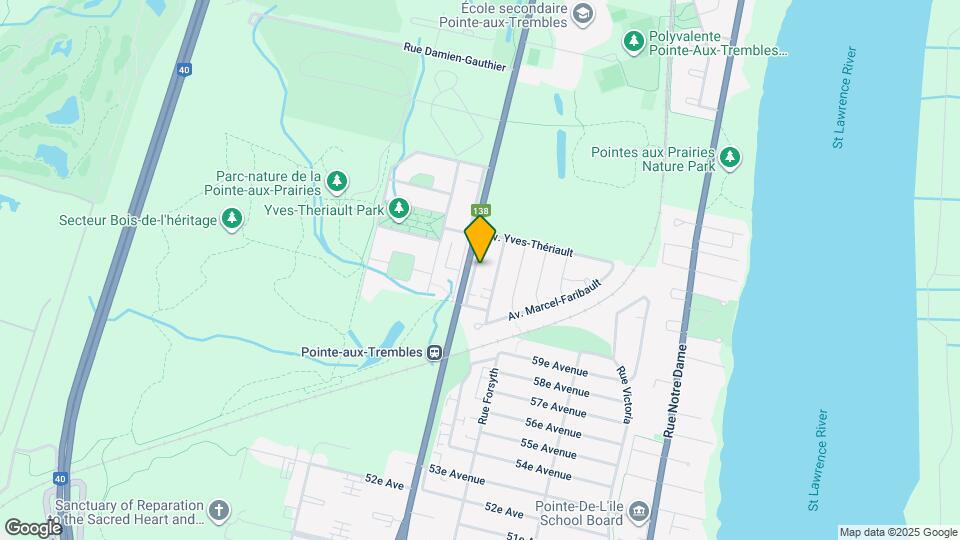 14620 Sherbrooke Rue E Map and Location Details