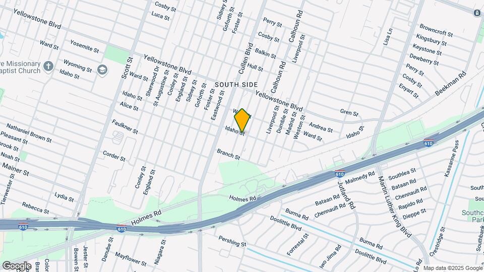 6913 New York St Map and Location Details