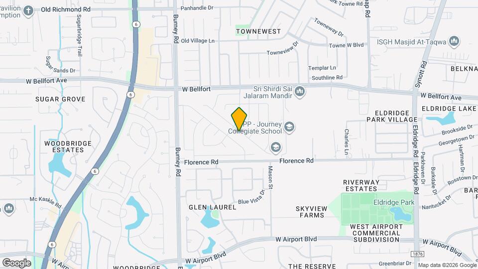 14023 Bay Gardens Dr Map and Location Details