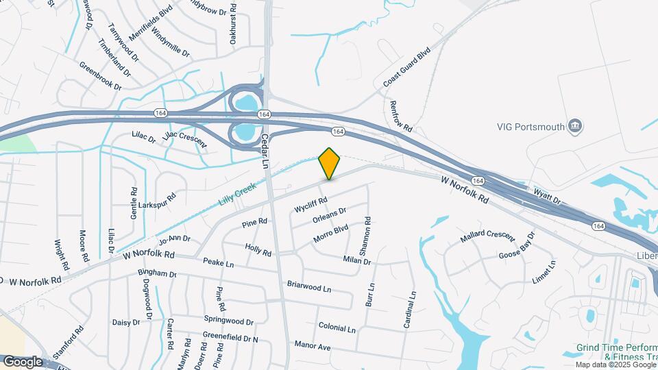 4841 W Norfolk Rd Map and Location Details