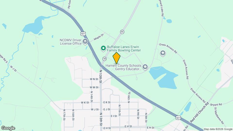 116 Barnes Dr Mapa y Detalles de la Ubicación