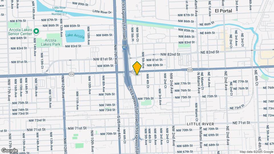 7815 NW 5th Ct Map and Location Details