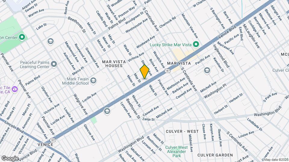 12707 Venice Blvd Map and Location Details