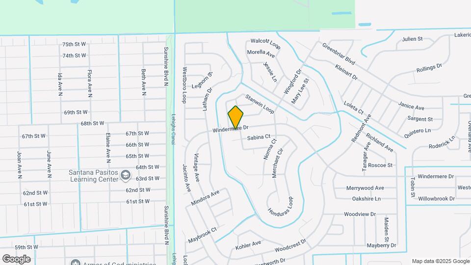 679 Windermere Dr Map and Location Details