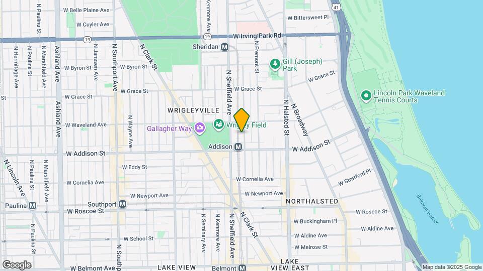 3628 N Wilton Ave, Unit 628-1N Map and Location Details