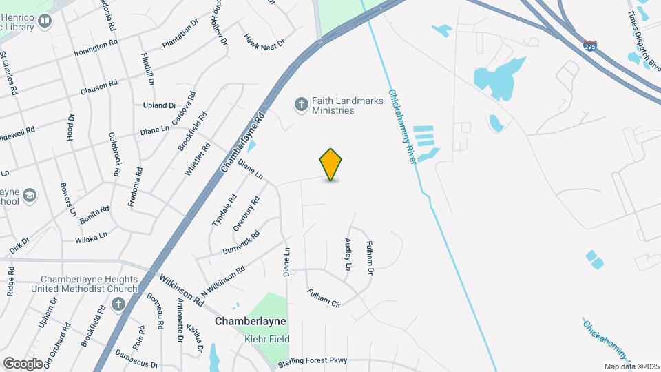 208 Pilgrim Ln Mapa y Detalles de la Ubicación