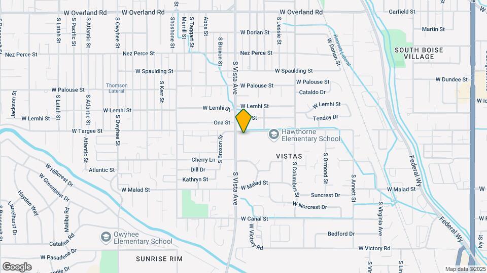 2559 W Targee St Map and Location Details