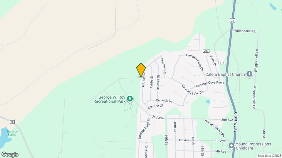 229 Addison Dr Map and Location Details