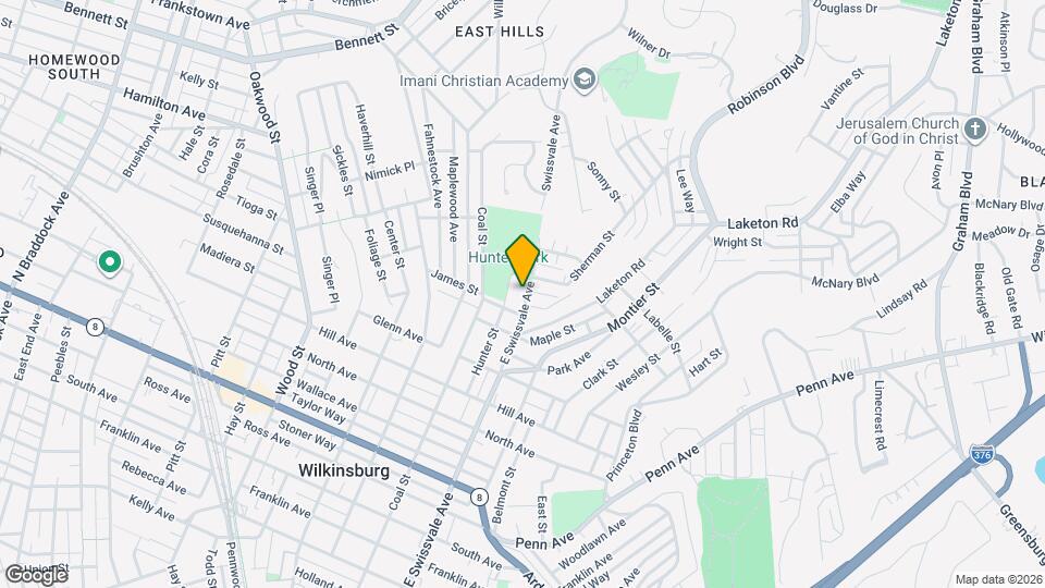 1545 E Swissvale Ave, Unit 1553 Map and Location Details