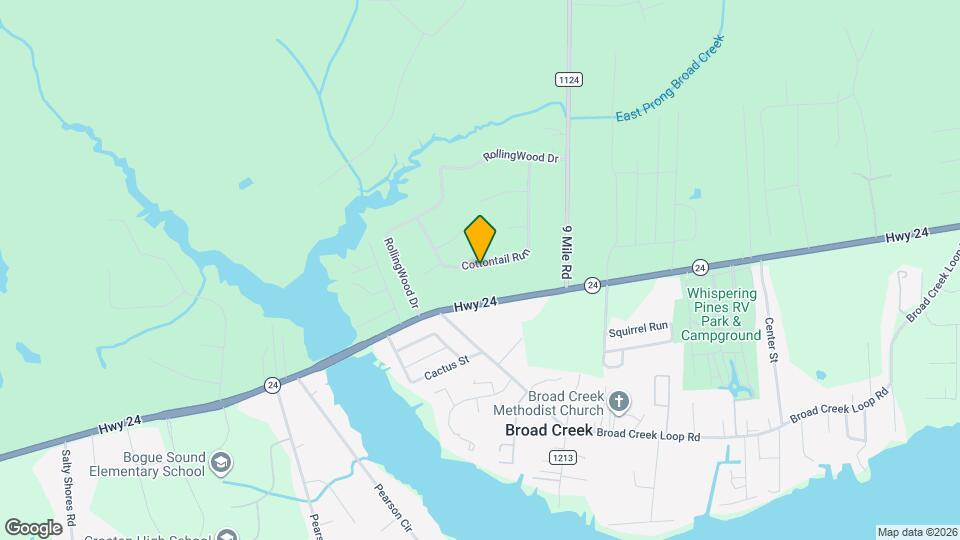 188 Cottontail Run Map and Location Details