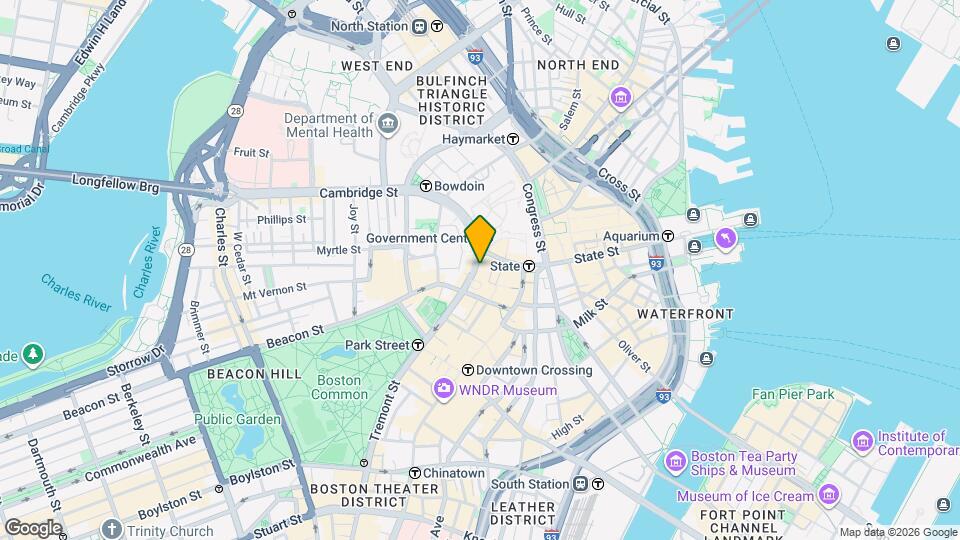 24 Tremont St Mapa y Detalles de la Ubicación