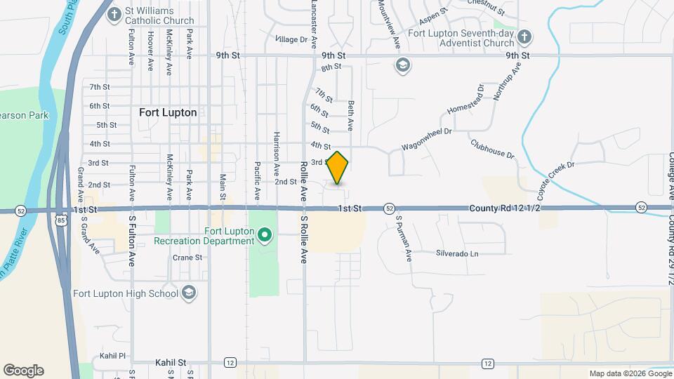 1365 2nd St Map and Location Details