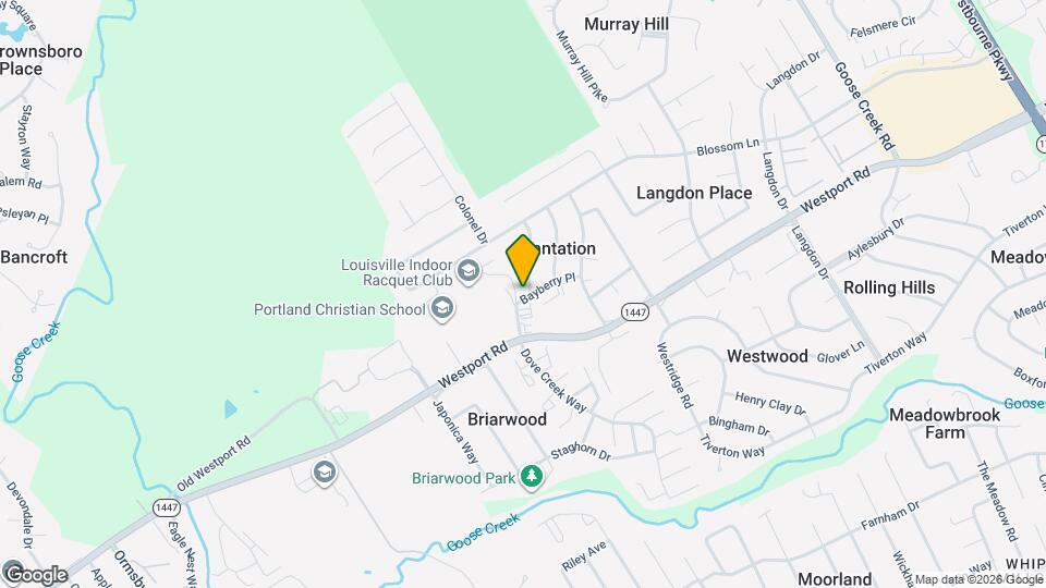 8701 Bayberry Pl Map and Location Details