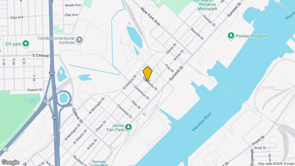 413 Sandusky St Map and Location Details