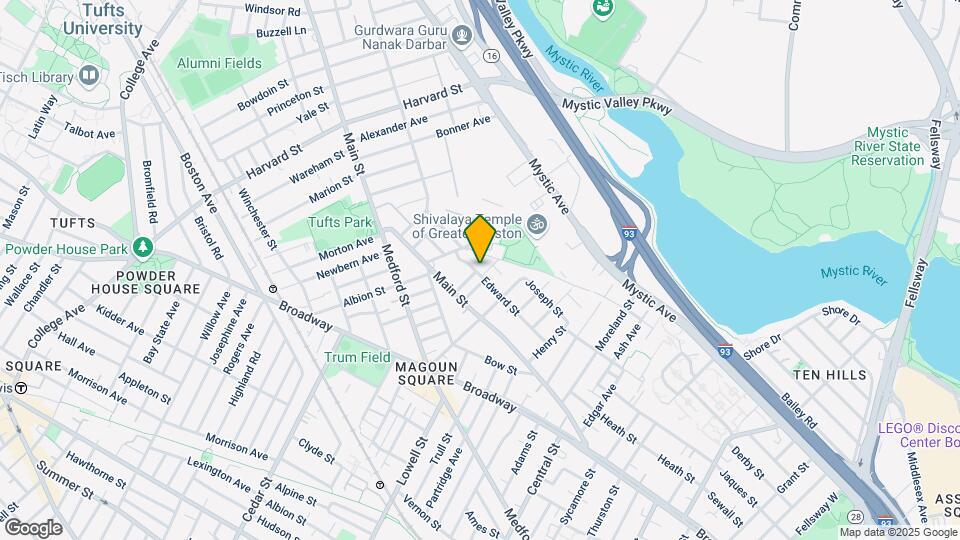 73 Edward St, Unit #1 Map and Location Details