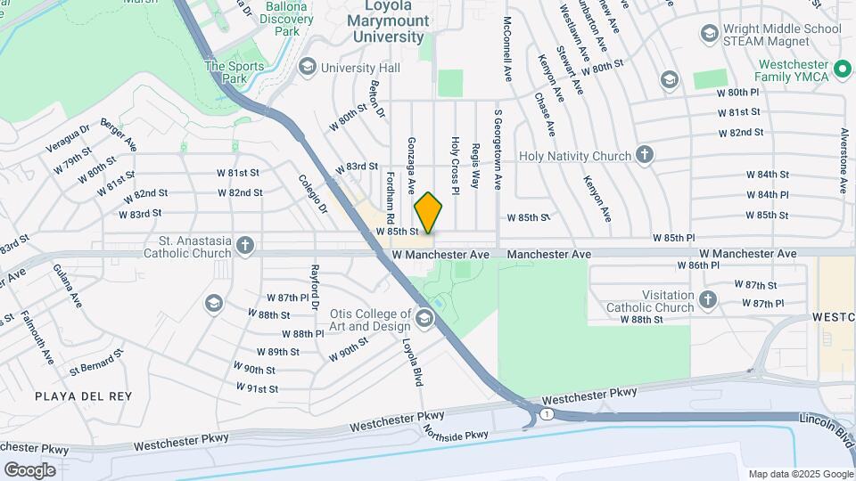7100 W 85th St Map and Location Details
