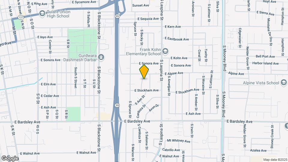 740 S Whitney St Map and Location Details