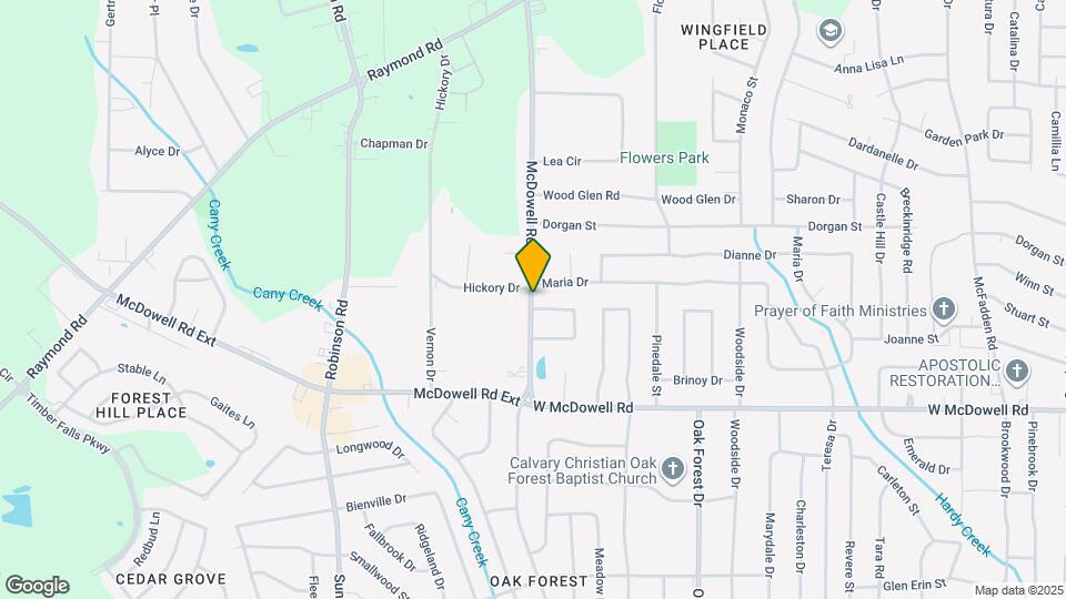 2718 W McDowell Rd Apt A, Unit A Map and Location Details