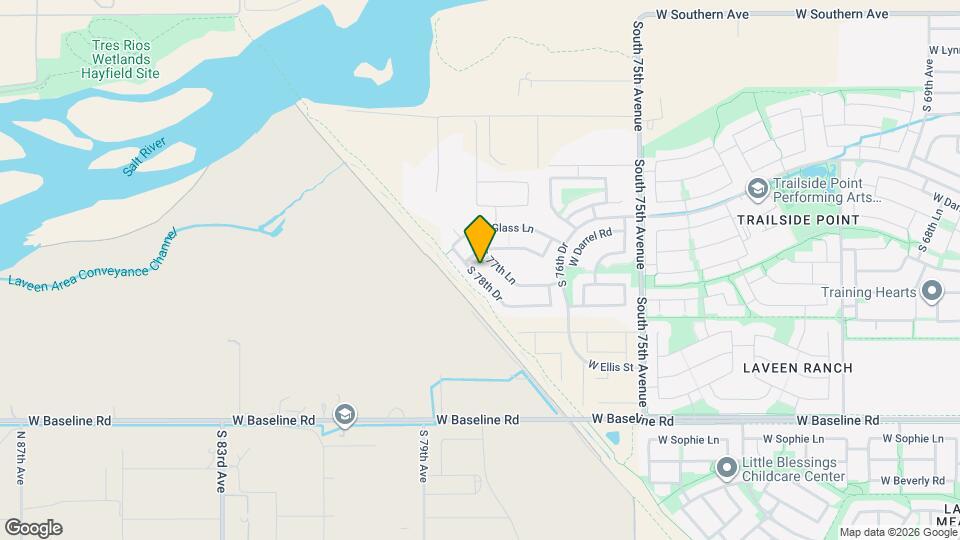 7009 S 78th Dr Map and Location Details