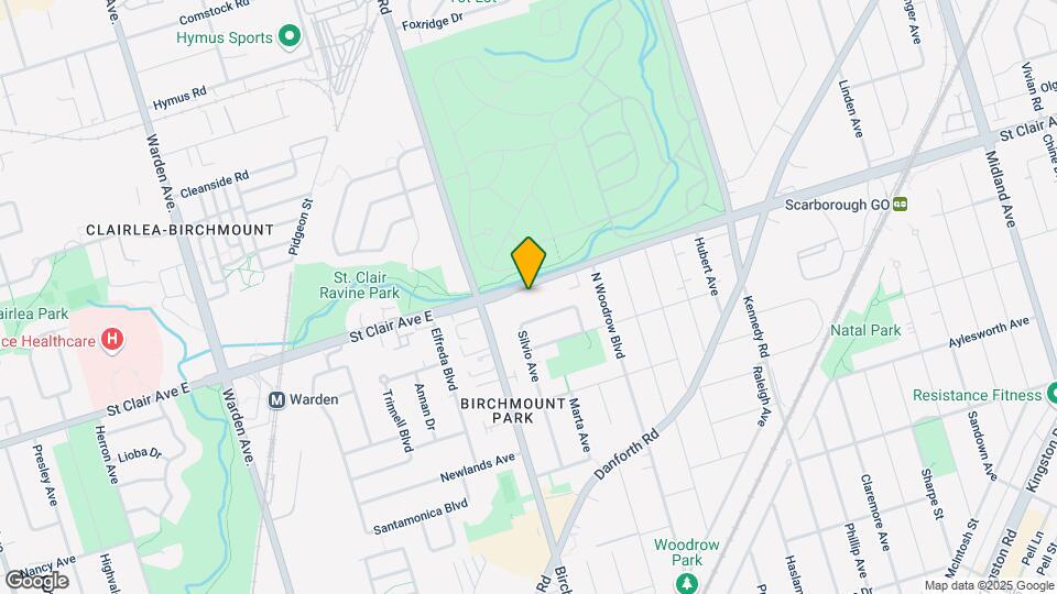 St. Clair Birchmount 2 Map and Location Details