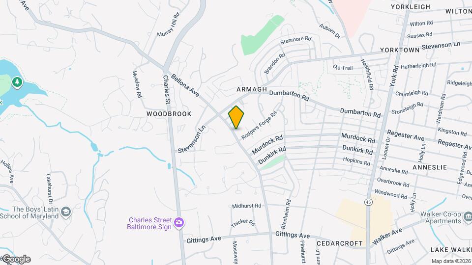 6813 Bellona Ave Mapa y Detalles de la Ubicación