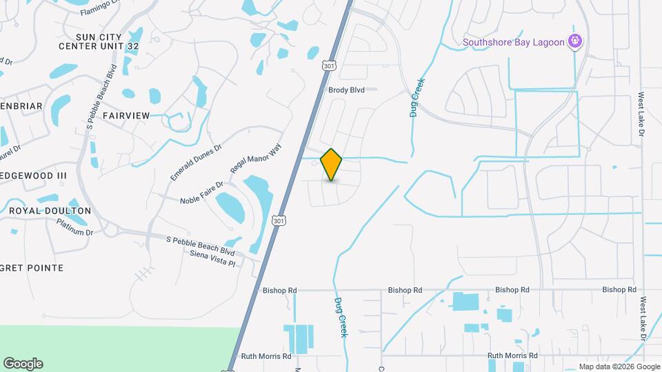 17201 Beach Buttercup Pl Map and Location Details