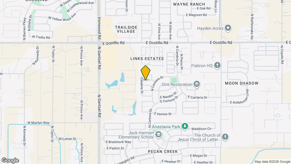 833 E Impreria St Mapa y Detalles de la Ubicación