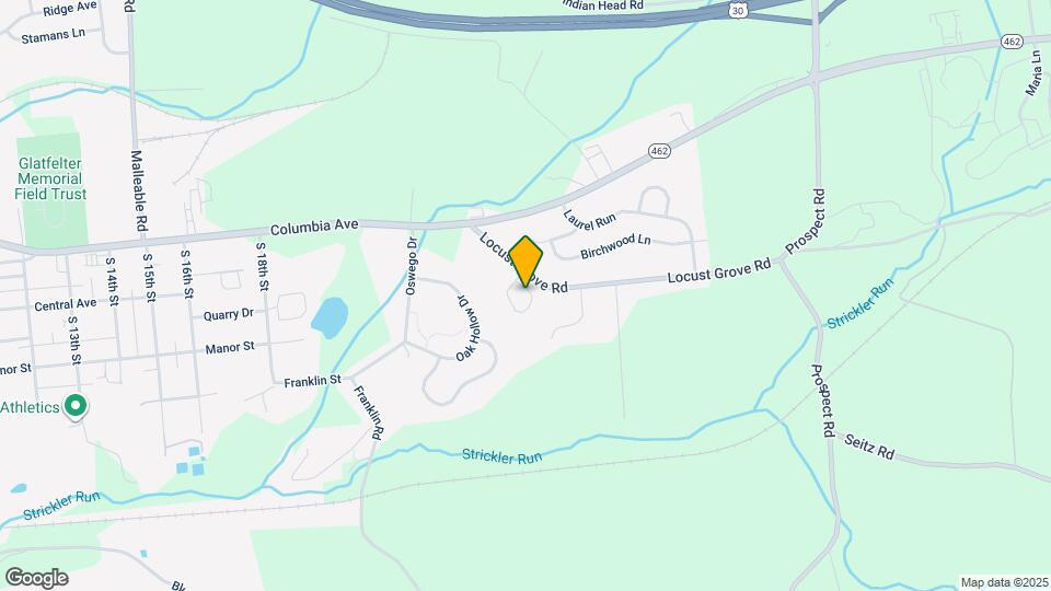 2040 Aspen Ln Map and Location Details