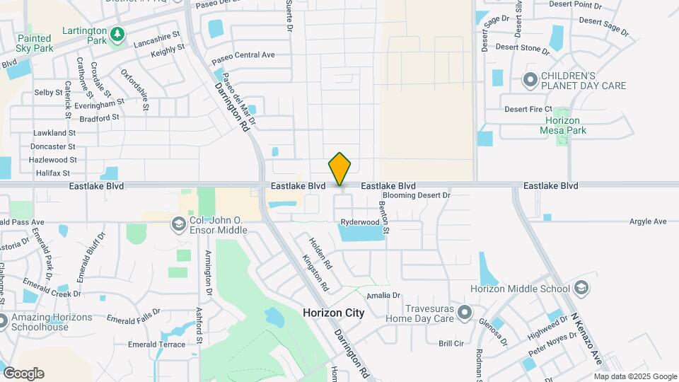 13809 Horizon Heights Cir Map and Location Details