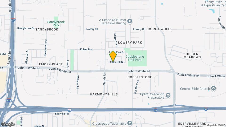 7464 Arbor Hill Dr Map and Location Details