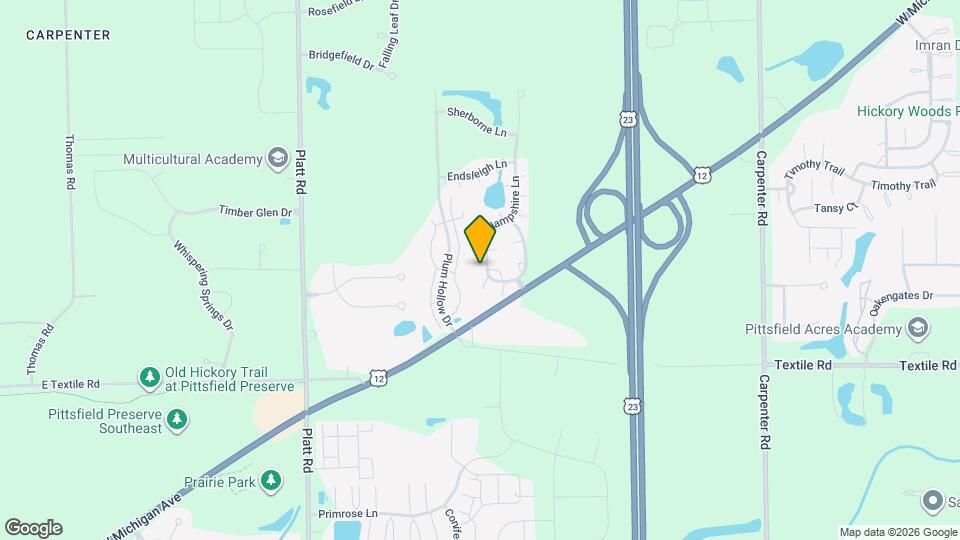 5748 Hampshire Ln Map and Location Details