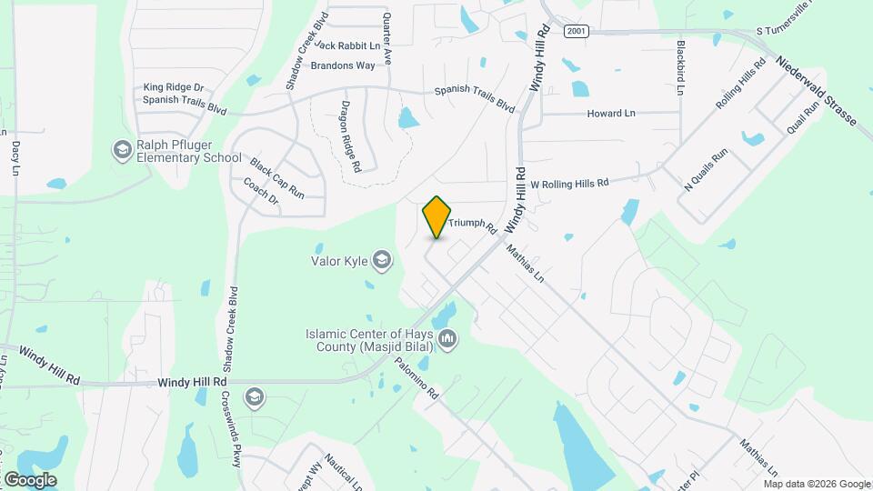 347 Triumph Rd Map and Location Details