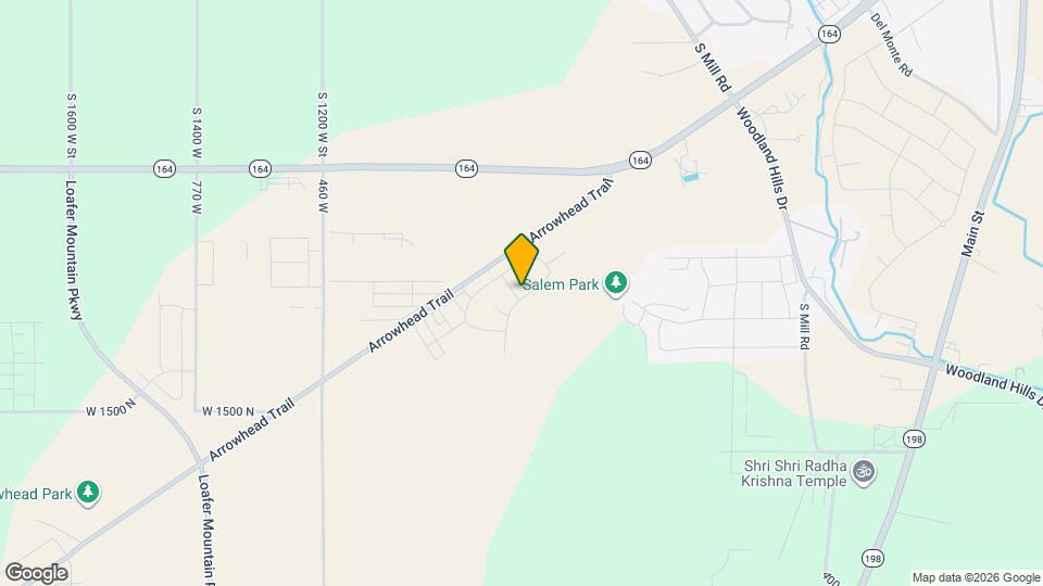 1748 N Killdeer Dr Map and Location Details