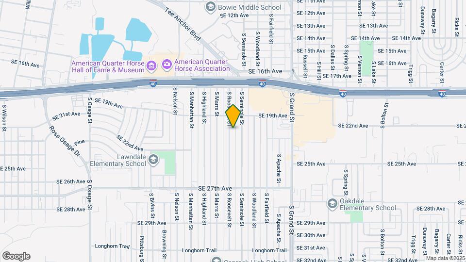 1915 S Roosevelt St Map and Location Details
