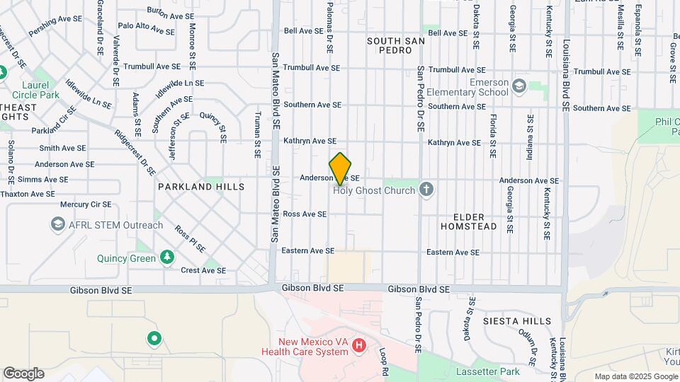 1013-1017 Alvarado Dr SE Map and Location Details
